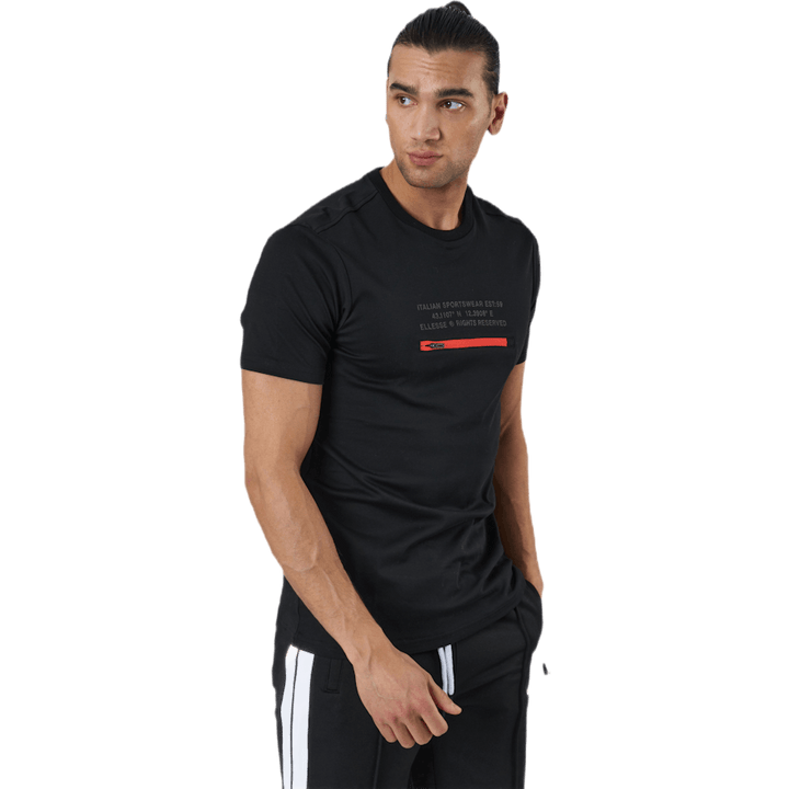 El Piedmont Tee Schwarz