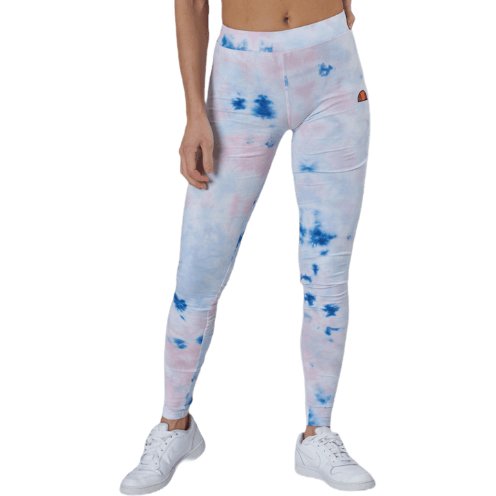 El Solos 2 Tie Dye-leggings Hvit