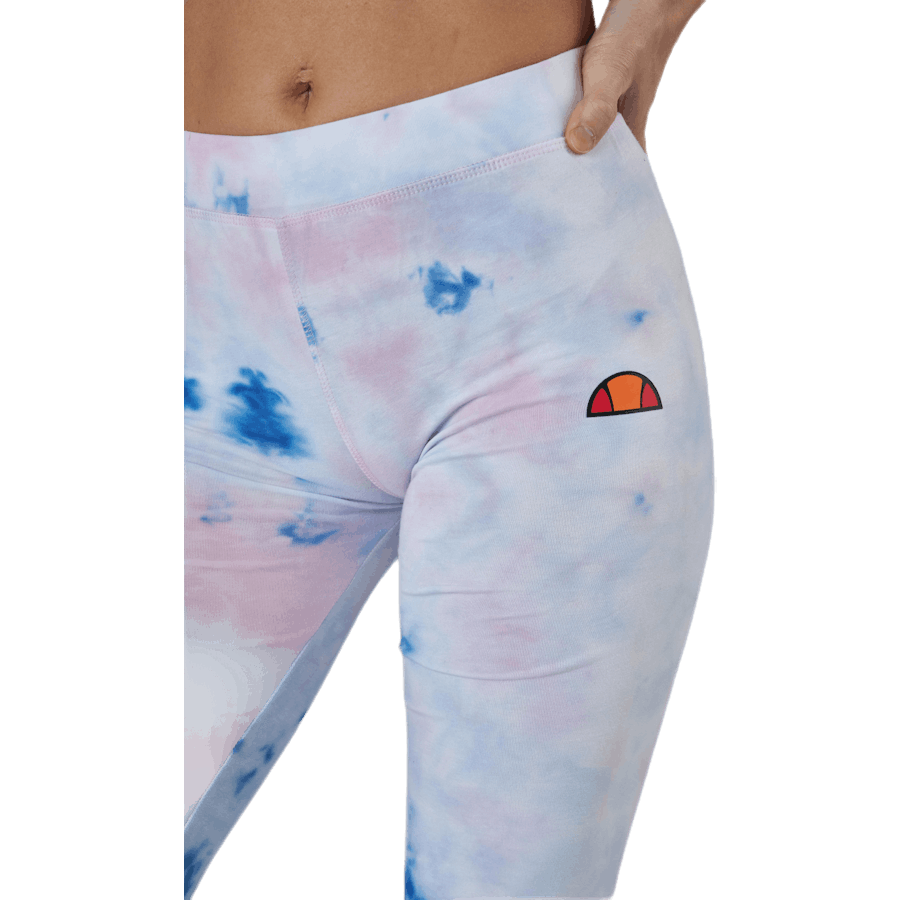 El Solos 2 Tie Dye-leggings Hvit
