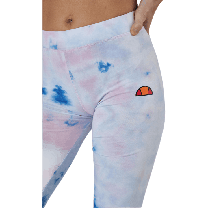 El Solos 2 Tie Dye-leggings Hvit