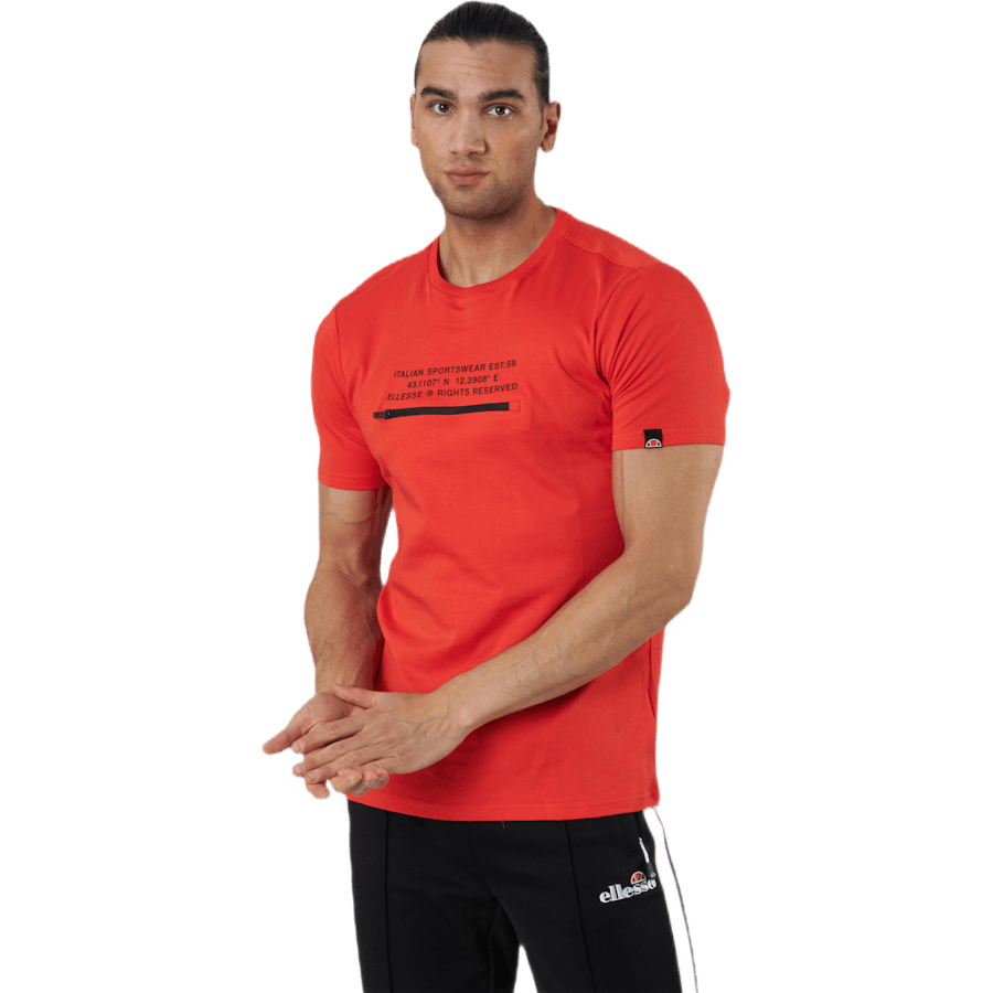 El Piedmont Tee Rojo