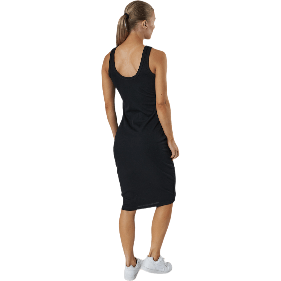 Hazel Tank Dress a costine nero