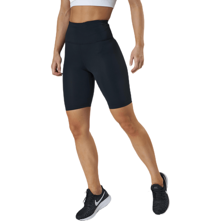 Life Biker-Shorts mit hoher Taille Schwarz