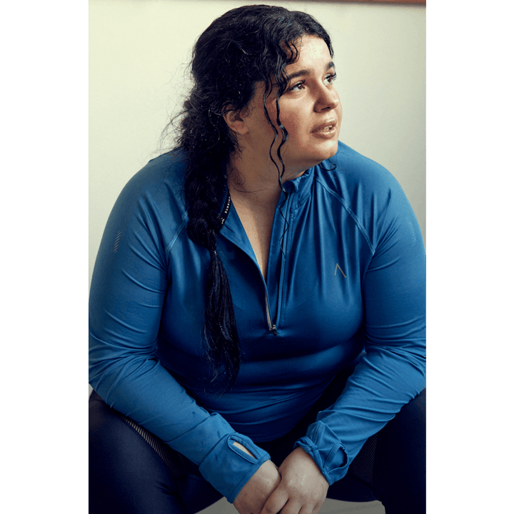 Lara LS Pullover Blau