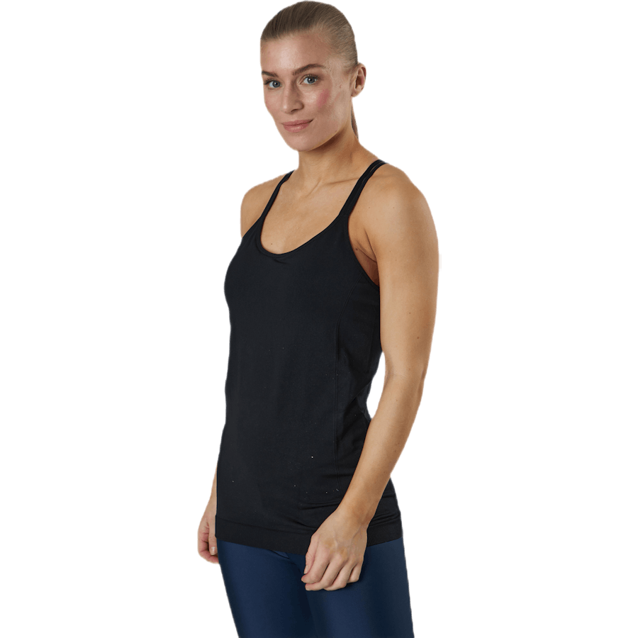 Sun Seamless Tank Top Schwarz