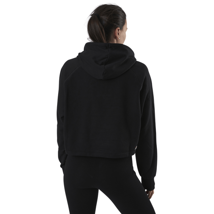 Jana Cropped Hoody Black