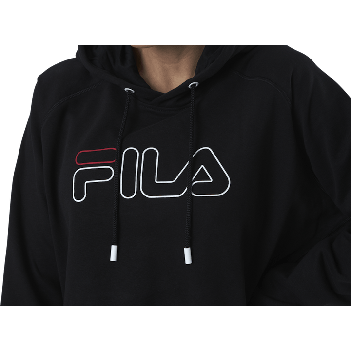 Jana Cropped Hoody Black