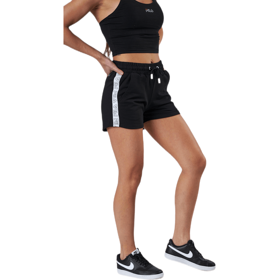 Short à bandes Jadiana noir