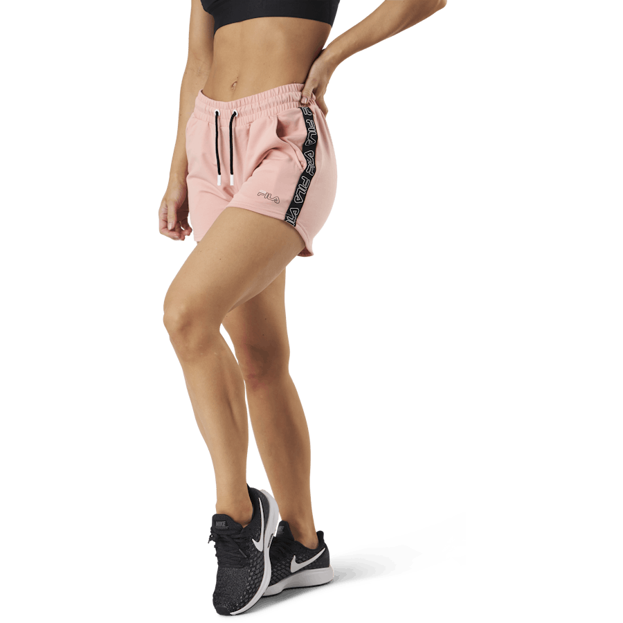 Short à bandes Jadiana rose