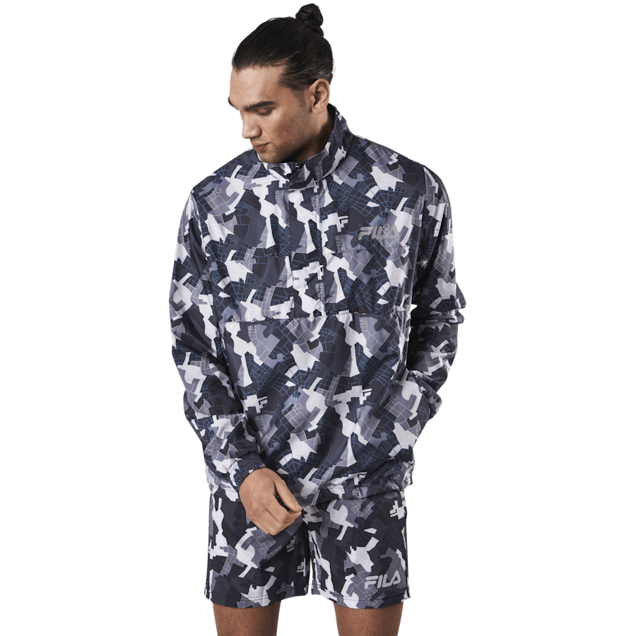 Ender Aop Wind Anorak Grey