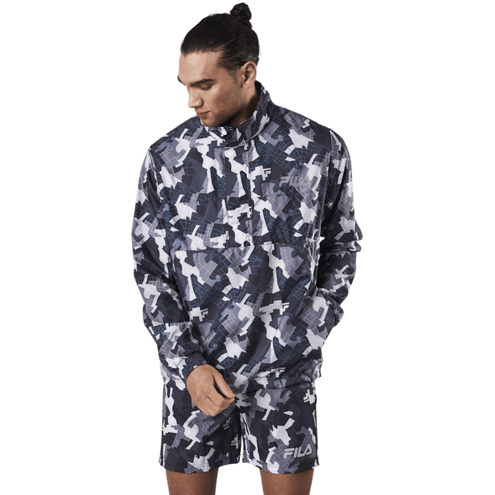 Ender Aop Wind Anorak Grey