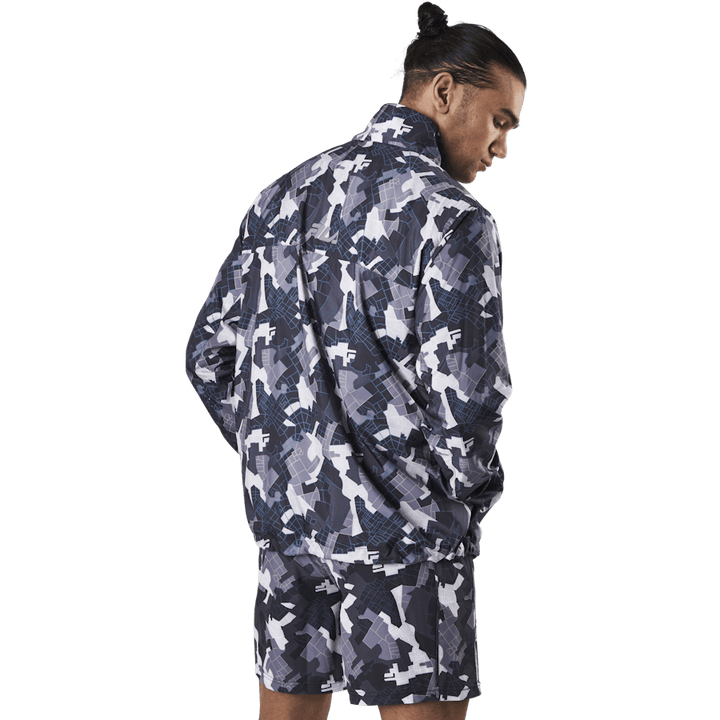 Ender Aop Wind Anorak Grey