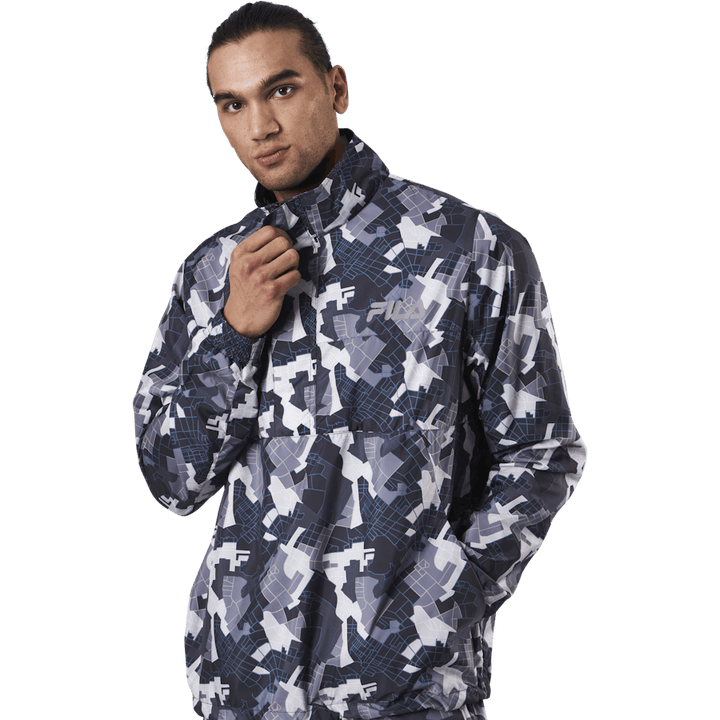 Ender Aop Wind Anorak Grey