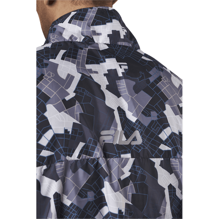 Ender Aop Wind Anorak Grey