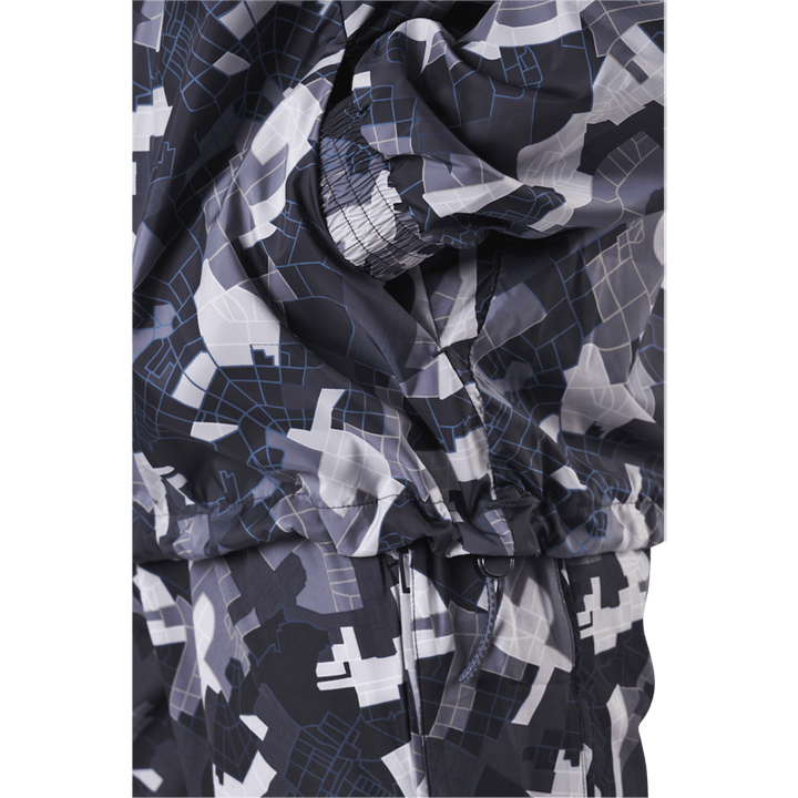 Ender Aop Wind Anorak Grey