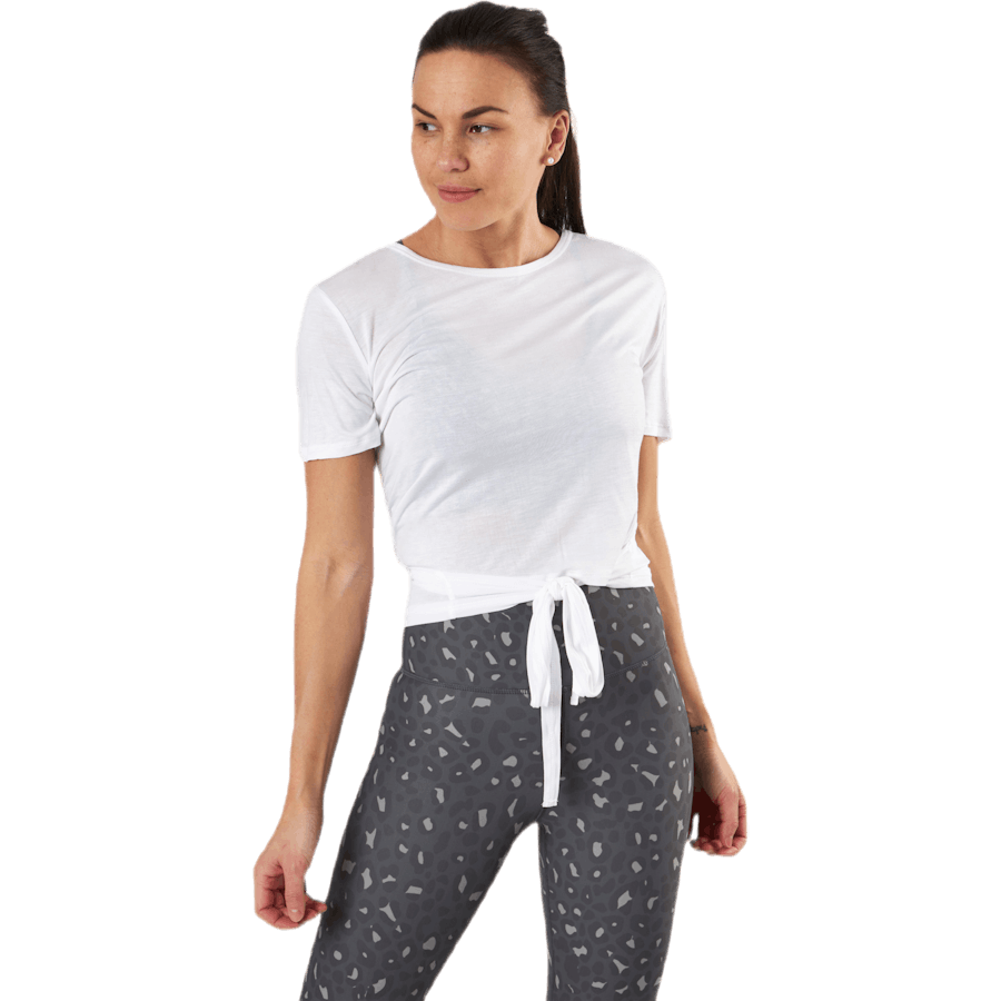 Glow Tie T-särk valge