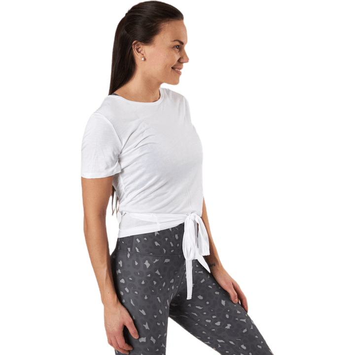 Glow Tie T-särk valge