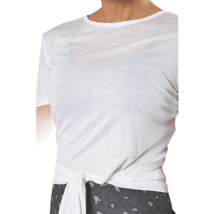 Glow Tie T-särk valge