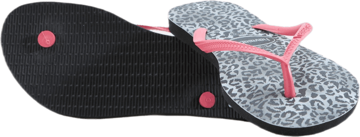 Slim Leopard Pink/Black