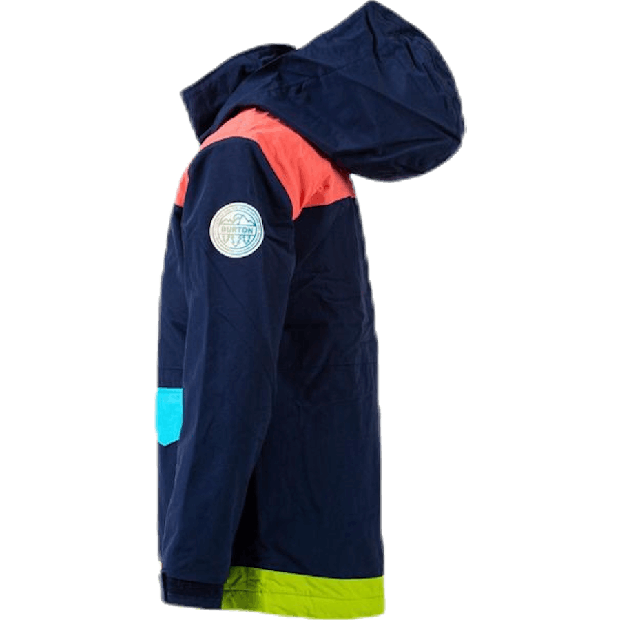 Girls Echo Jackets Blue/Orange