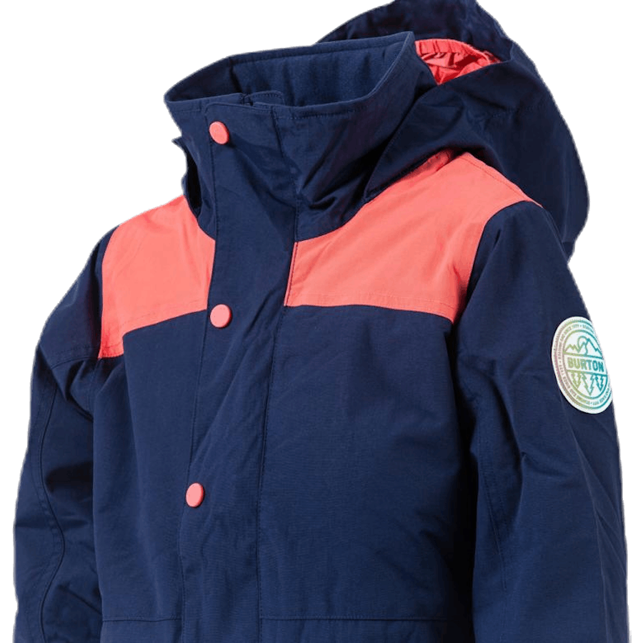 Girls Echo Jackets Blue/Orange