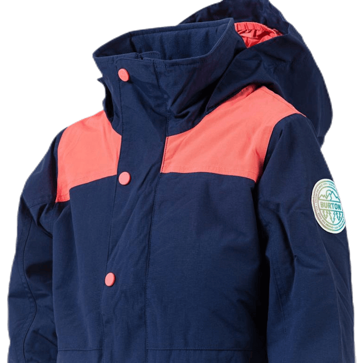 Girls Echo Jackets Blue/Orange