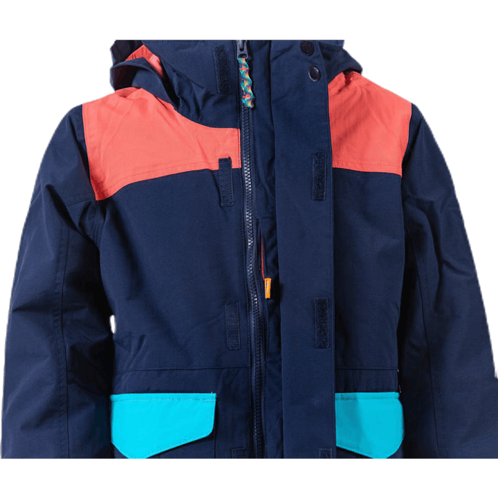 Girls Echo Jackets Blue/Orange
