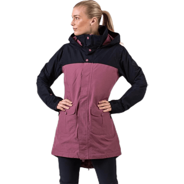 Eyris Gore-Tex jacka rosa/svart