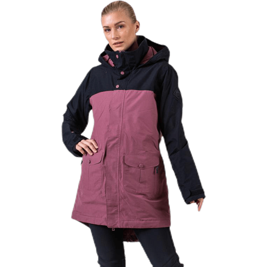 Eyris Gore-Tex jacka rosa/svart