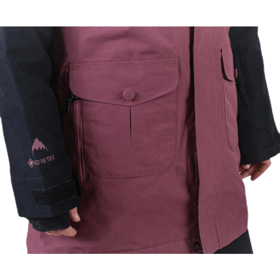 Eyris Gore-Tex jacka rosa/svart