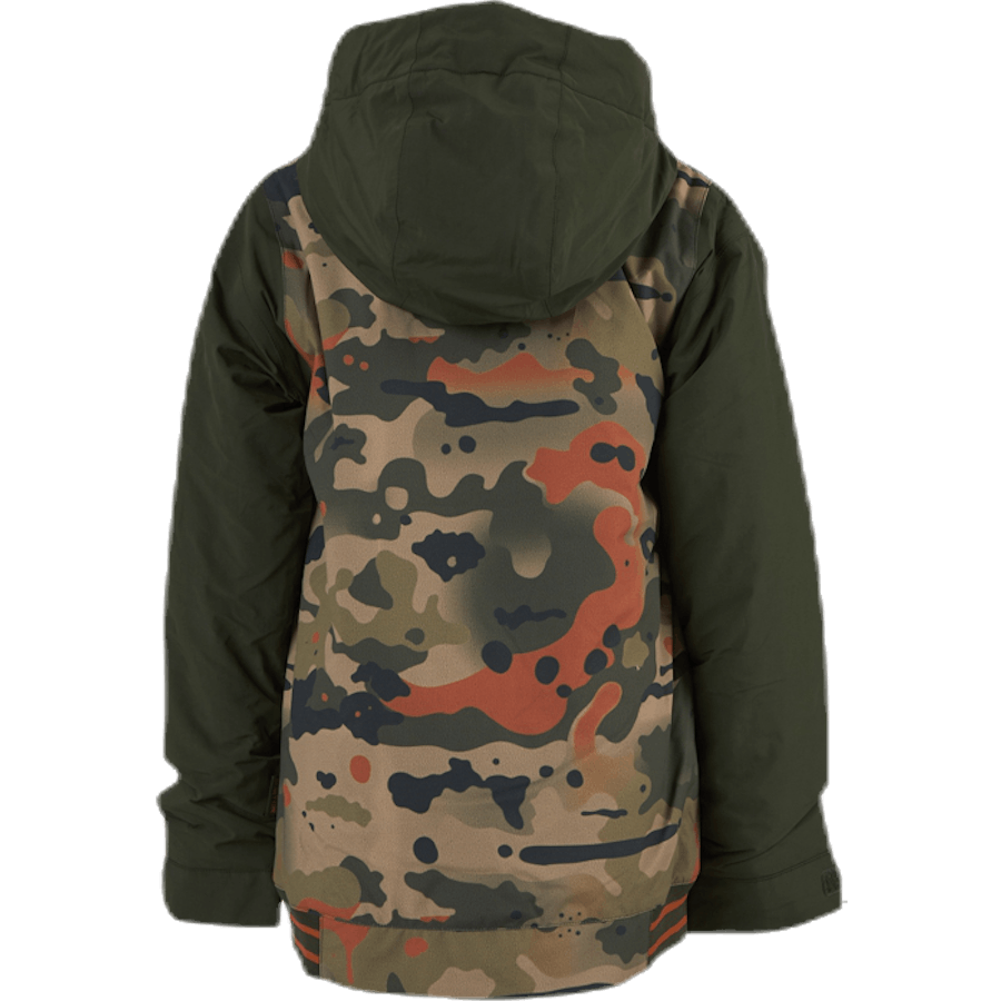 Boys Gameday Jacket Patterned/Green