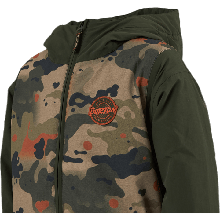 Boys Gameday Jacket Patterned/Green