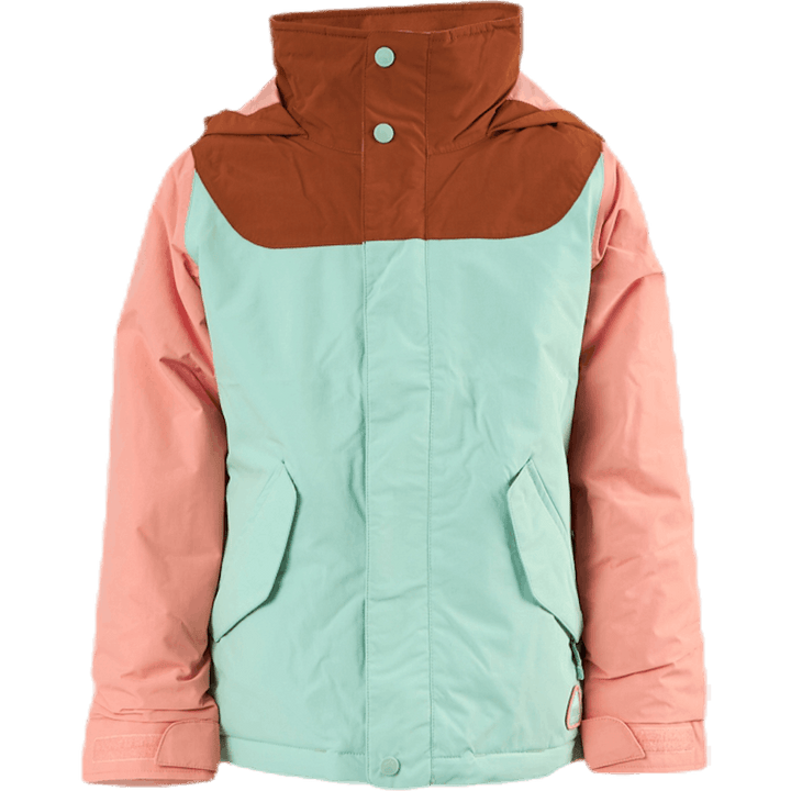 Girls Elodie Jacket Blue/Pink/Brown