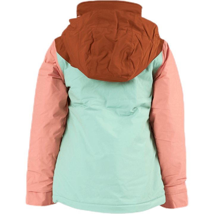 Girls Elodie Jacket Blue/Pink/Brown