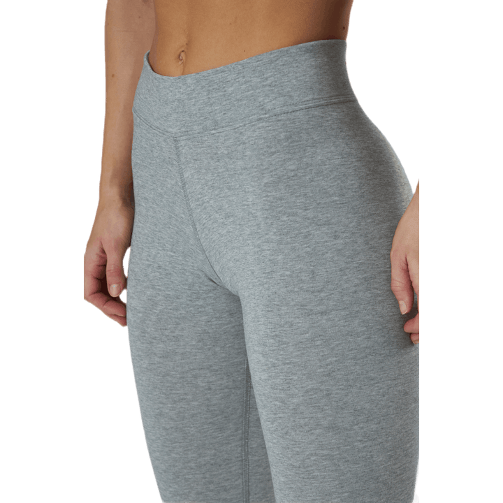Sportswear Essential Damen 7/8 Mid-Rise Leggings DK GREY HEATHER/WHITE