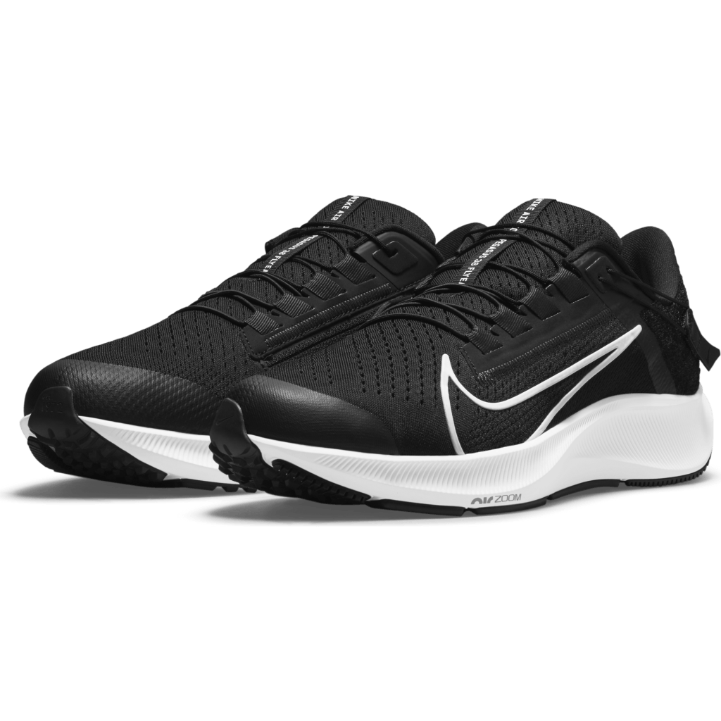 Air Zoom Pegasus 38 FlyEase pour homme, blanc/noir