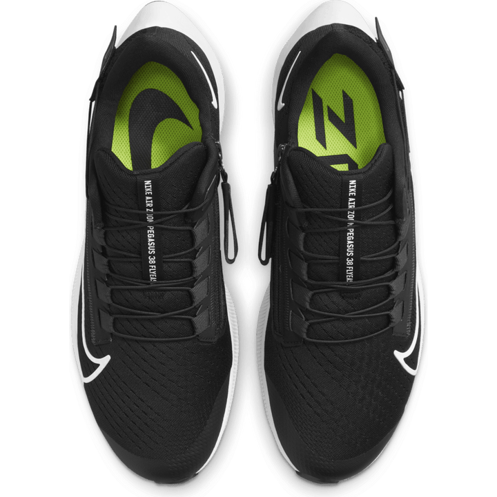 Air Zoom Pegasus 38 FlyEase pour homme, blanc/noir