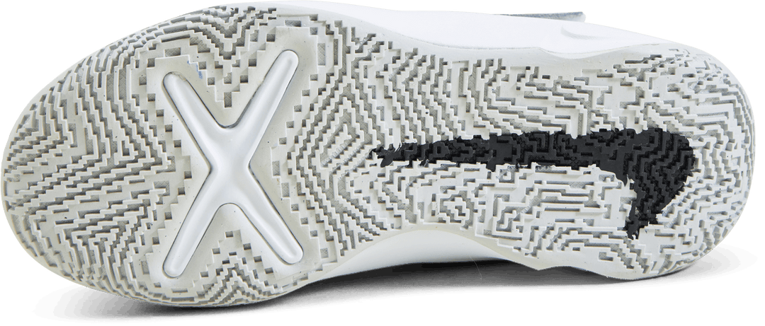 Team Hustle D 10 Små barnesko SORT/METALLISK GULL-VITT-PHOTONSTØV