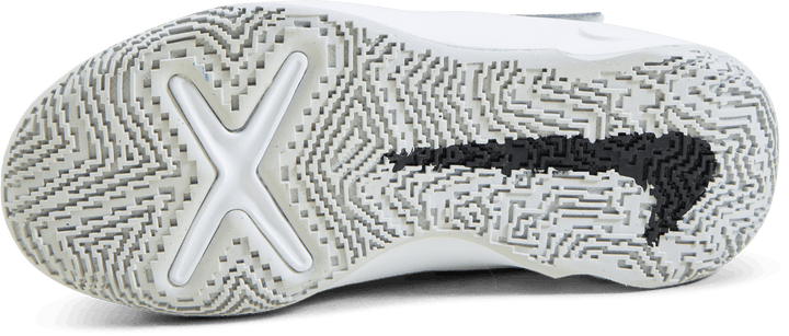 Team Hustle D 10 Små barnesko SORT/METALLISK GULL-VITT-PHOTONSTØV