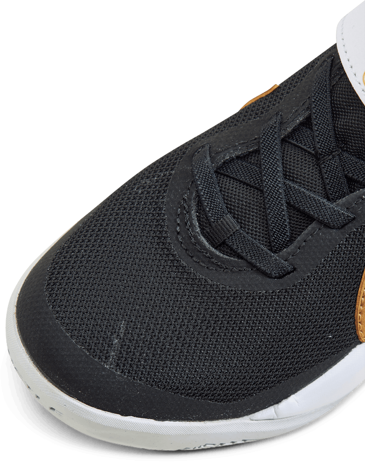 Team Hustle D 10 Små barnesko SORT/METALLISK GULL-VITT-PHOTONSTØV