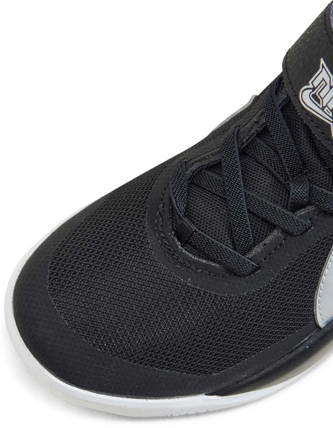 Team Hustle D 10 Little Kids' Shoes BLACK/METALLIC SILVER-VOLT-WHITE