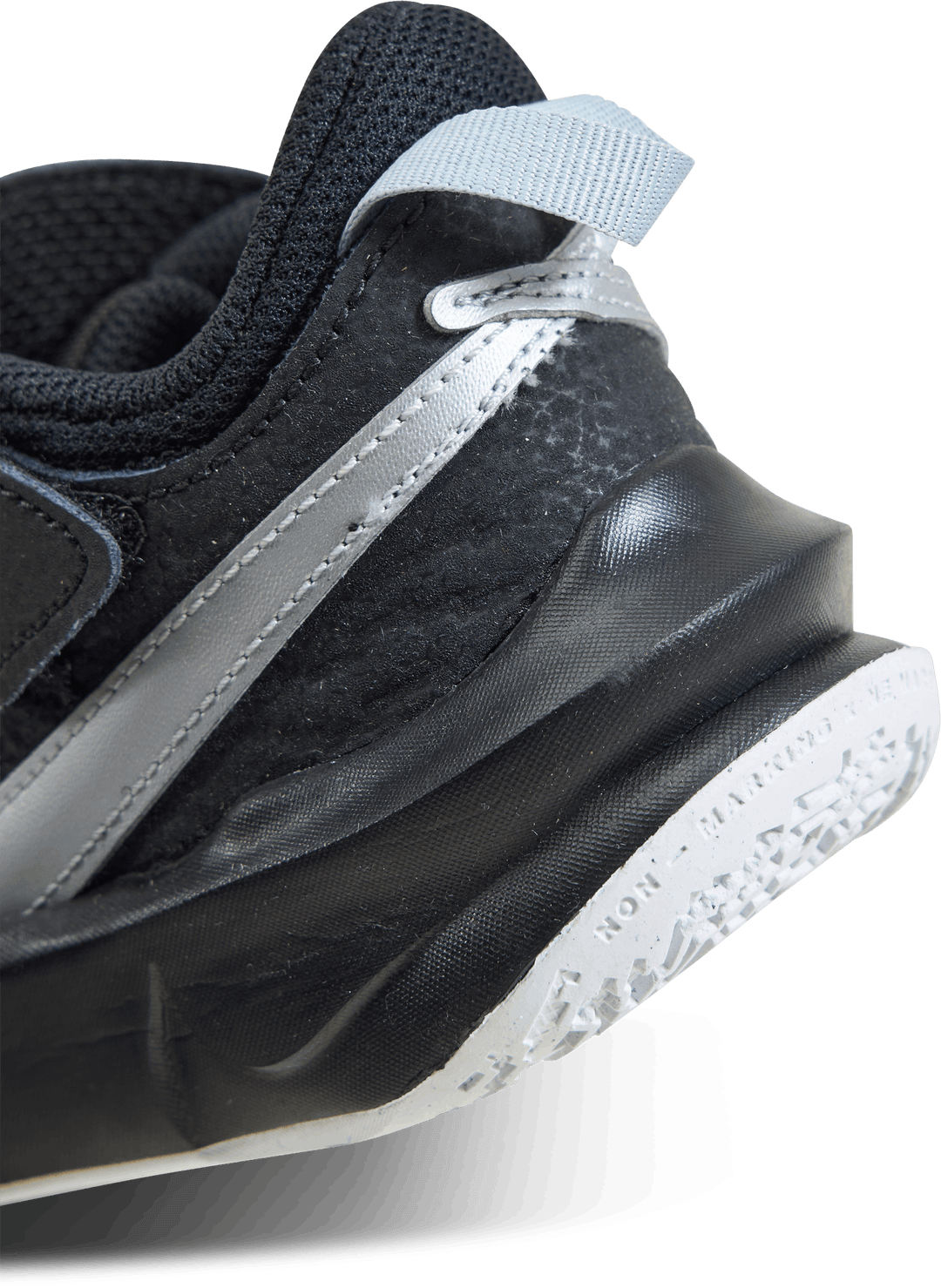 Team Hustle D 10 Little Kids' Shoes BLACK/METALLIC SILVER-VOLT-WHITE