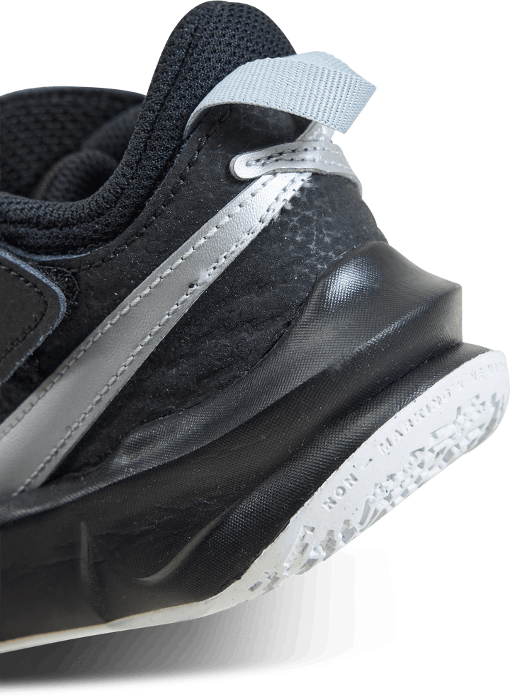 Team Hustle D 10 Little Kids' Shoes BLACK/METALLIC SILVER-VOLT-WHITE