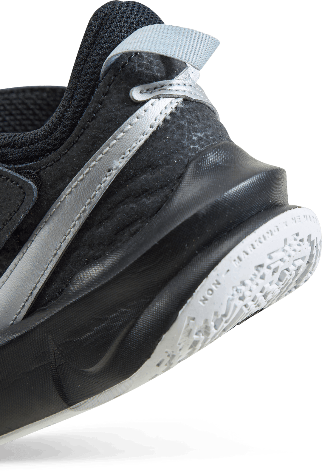 Team Hustle D 10 Little Kids' Shoes BLACK/METALLIC SILVER-VOLT-WHITE