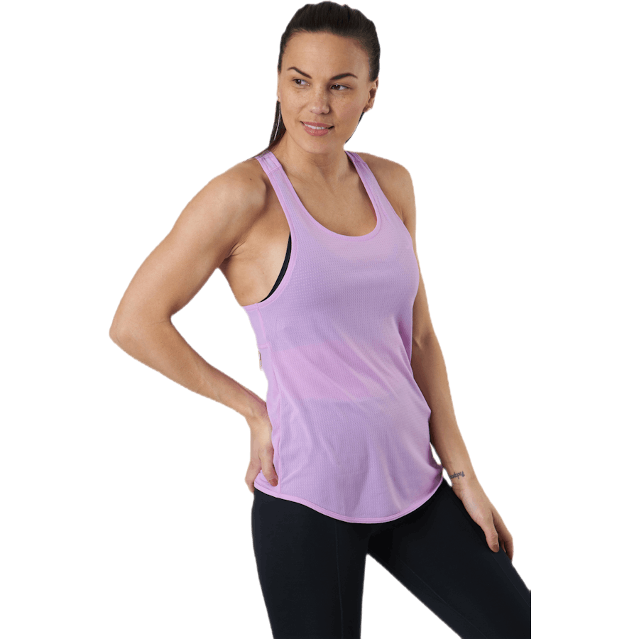 Tanque de corrida Breathe Cool Rosa