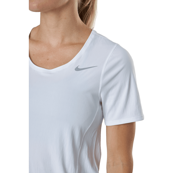 City Sleek SS Top White