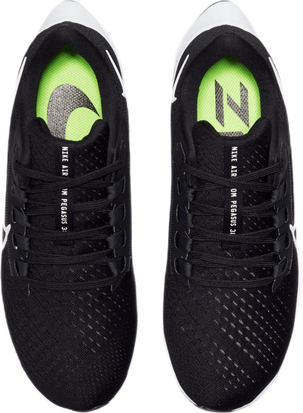 Air Zoom Pegasus 38 dam, vit/svart