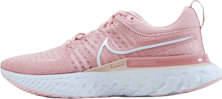 React Infinity Run Flyknit 2 Rosa/Vit