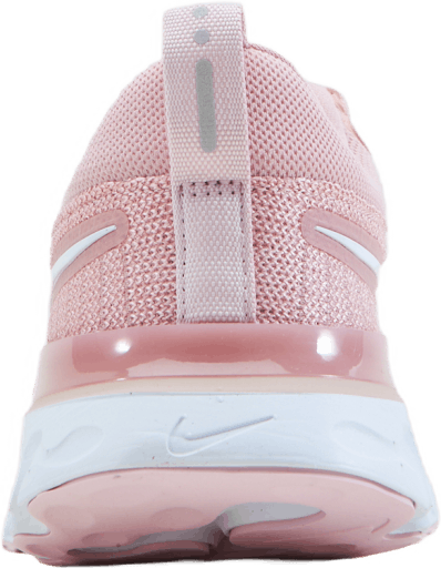 React Infinity Run Flyknit 2 Rosa/Vit