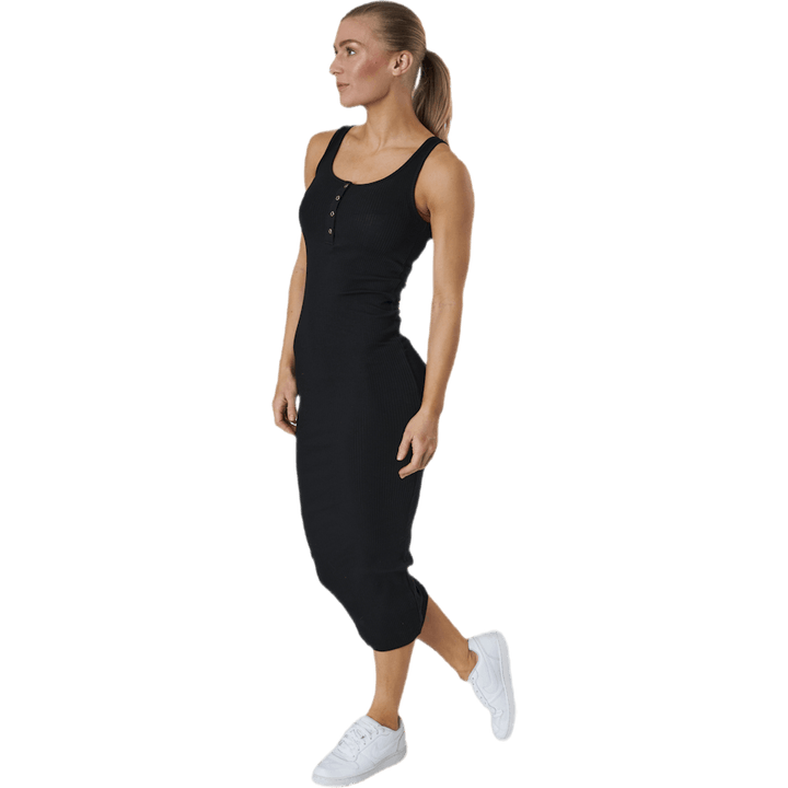 Robe mi-longue Kitte Tank noire